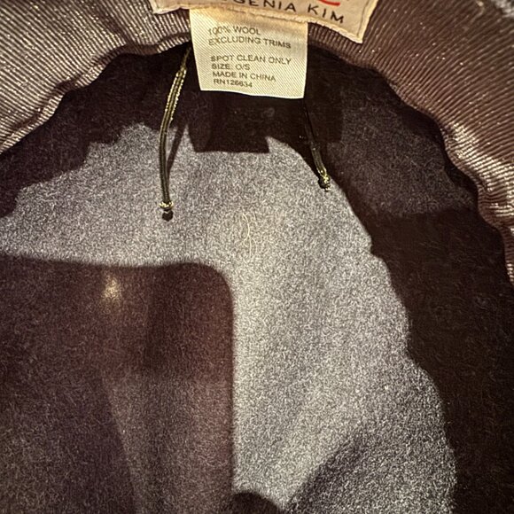 Eugenia Kim Wool Winter Hat Navy - Picture 7 of 7